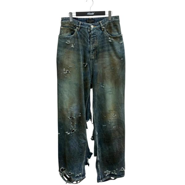 BALENCIAGA（バレンシアガ） BALENCIAGA SUPER DESTROYED BAGGY デニム