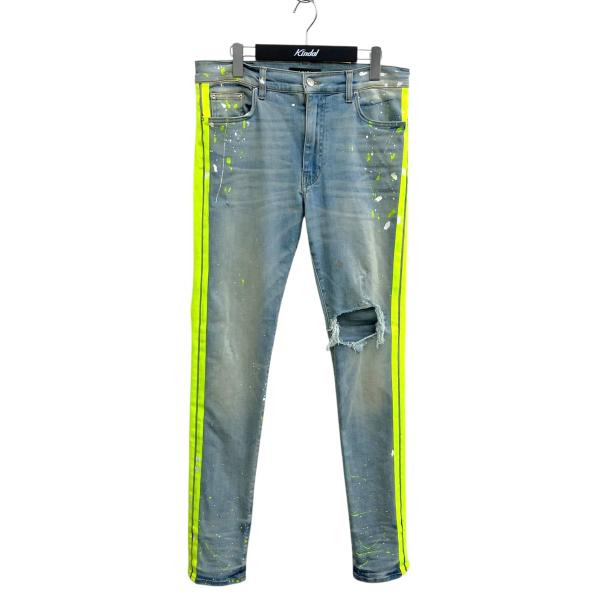 AMIRI（アミリ） 【値下げ】AMIRI AMIRI Distressed Side Line Skinny