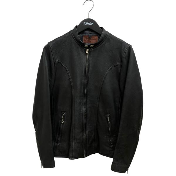 ルードギャラリー ブラックレベル ARROW ディアスキン レザー ジャケット ルードギャラリーブラックレーベル RUDE GALLERY BLACK REBEL ARROW