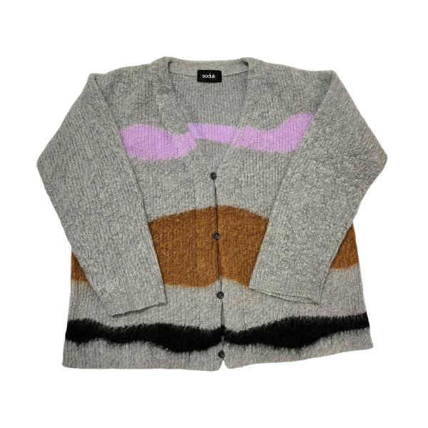 スドーク soduk 22FW drawing knit cardigan カーディガン 0422030507 