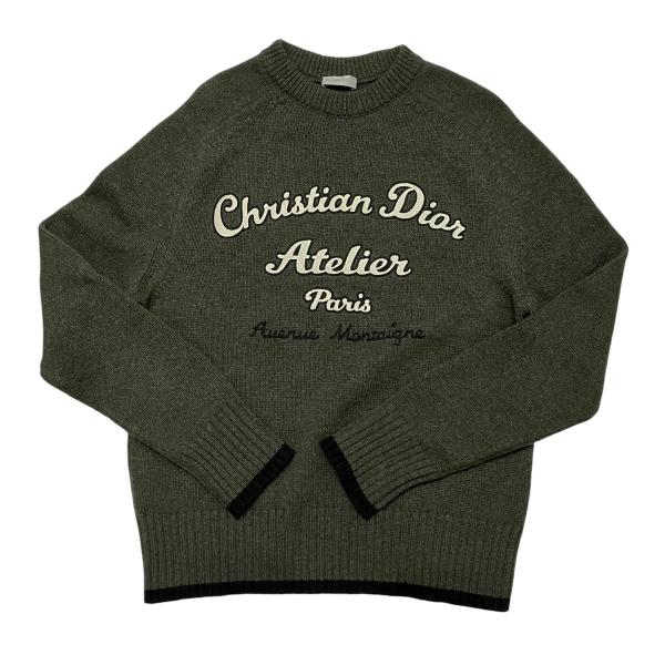 Christian Dior ディオール DIOR セーター 213M640AT298 オリーブ 