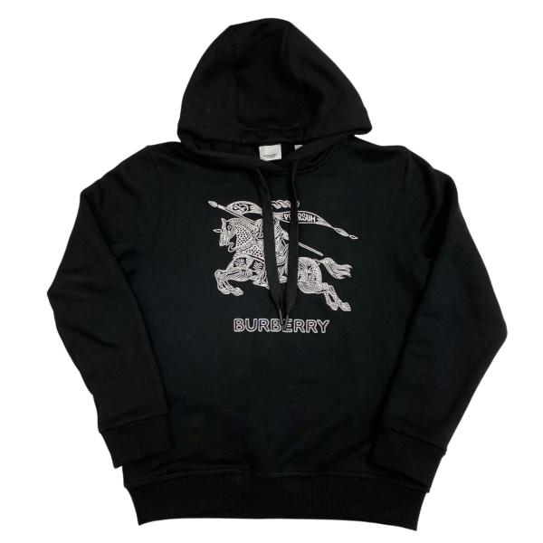 BURBERRY バーバリー パーカー 8072776 ブラック サイズ:S BURBERRY バーバリー パーカー 8072776 ブラック サイズ:S