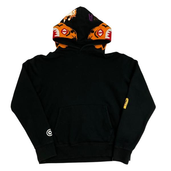 A BATHING APE アベイシングエイプ タイガー パーカー ブラック