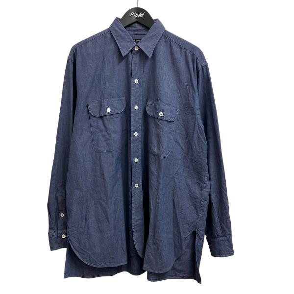 マーティー 【値下げ】MAATEE＆SONS 23SS SHAMBRAY WORK SHIRTS