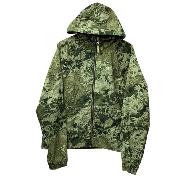 Stüssy オリーブグリーン ナイロンジャケット STUSSY ステューシー ジャケット メンズ Dyed Nylon Bomber