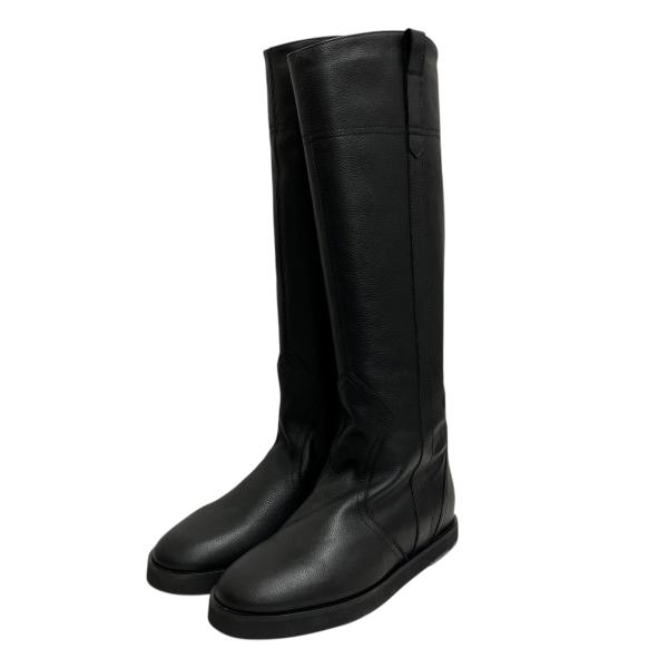 FABIO RUSCONI（ファビオルスコーニ） ロングブーツ ブラック サイズ