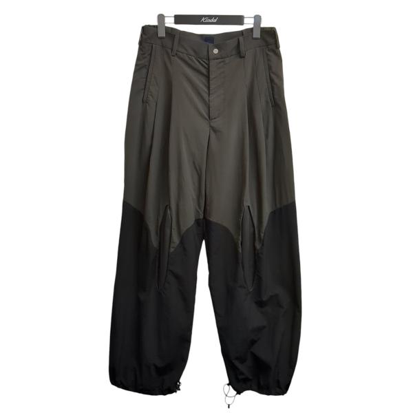 ジェイラル J．L - A．L パンツ チャコール×ブラック サイズ：S