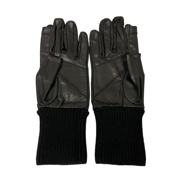Rick Owens（リック・オウエンス） 手袋 RR02C7458-LSU ブラック