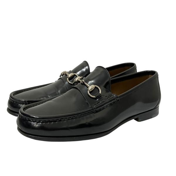 GUCCI（グッチ） ローファー 387598 ブラック サイズ：8