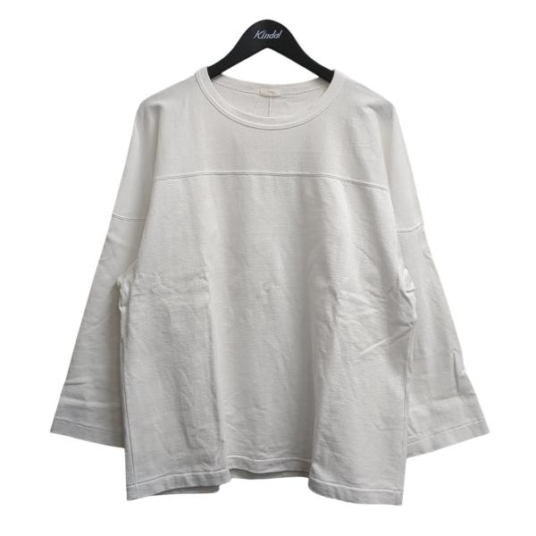 COMOLI（コモリ） フットボールTシャツ X01-05005 ホワイト サイズ：2