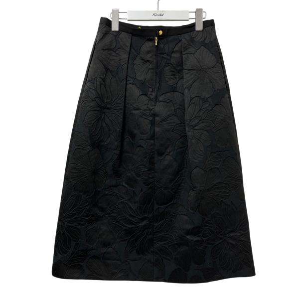 DRAWER（ドゥロワー） フラワージャカードスカート 6524-299-1525