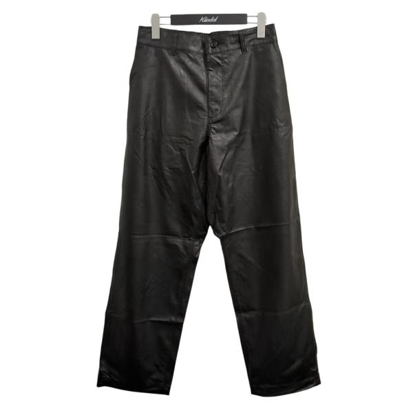 N.HOOLYWOOD テーパード　フェイクレザー　パンツ N.HOOLYWOOD（エヌハリウッド） フェイクレザーパンツ 2232-CP27-011