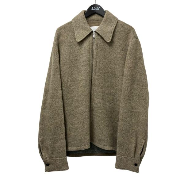 JIL SANDER（ジルサンダー） フェルトウール ジップジャケット