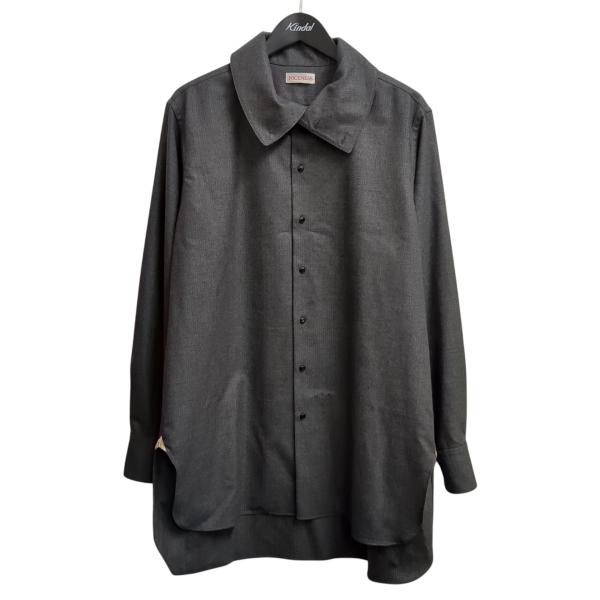 24ss 試着のみ　希少　NICENESS ナイスネス　CORGAN サイズL NICENESS ナイスネス NICENESS LAURENCE シャツ NN-0601Y12 グレー