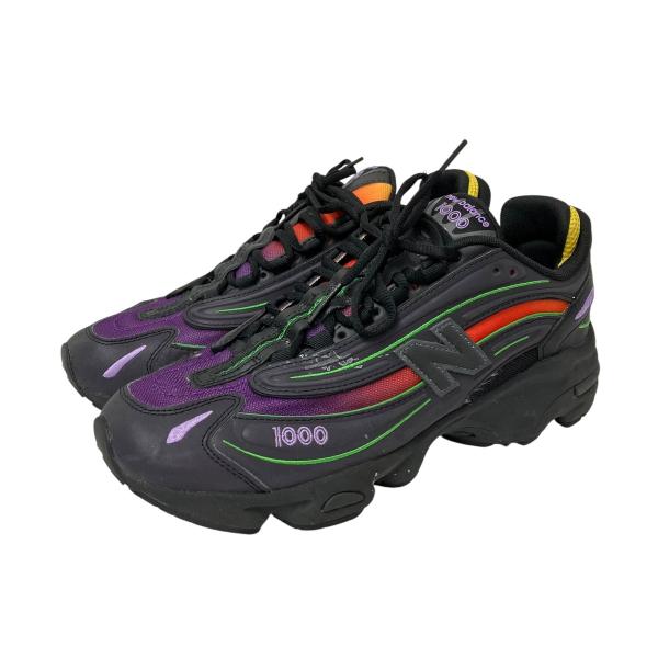 ニューバランス NEW BALANCE スニーカー M1000TP パープル×イエロー×ブラック サイズ：27cm
