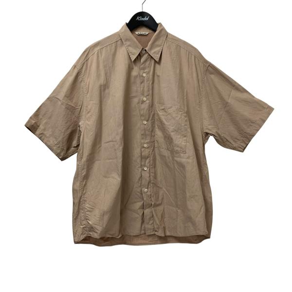 AURALEE（オーラリー） 半袖シャツ A23SS03TN ベージュ サイズ：5