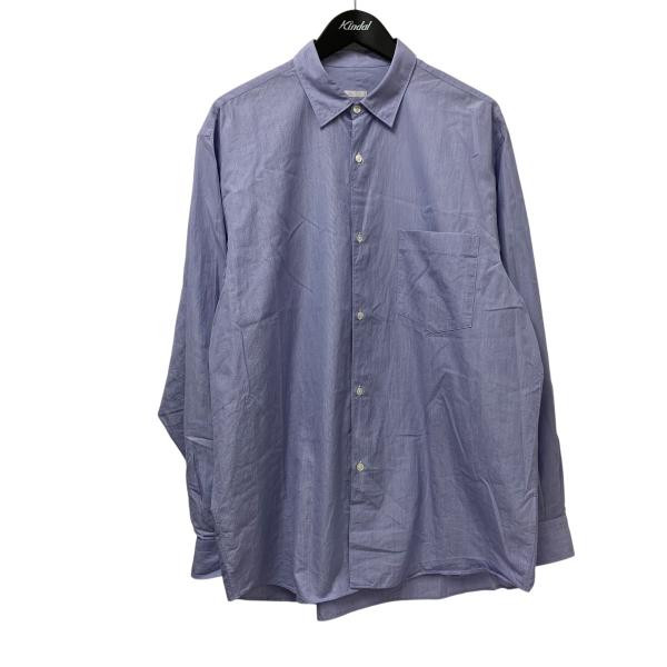 COMOLI（コモリ） COMOLI 22AW 長袖シャツ W03-02001 バイオレット