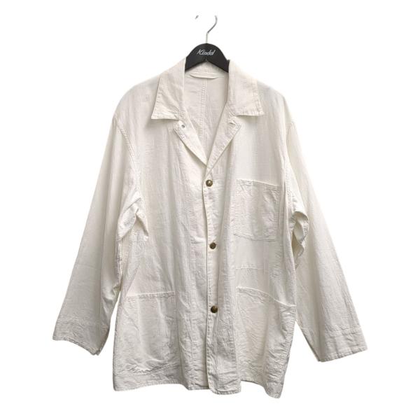 COMOLI（コモリ） COMOLI 25SS ホワイト1938ジャケット カバーオール