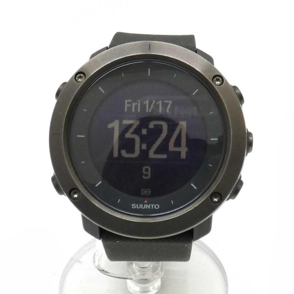 値下げ】SUNTO TRAVERSE OW151 デジタル腕時計 充電ケーブル付 グレー