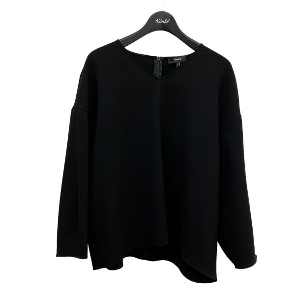 ▼24ss✨セオリー【S】Admiral Crepe Round VNK Top ▽24ss✨セオリー【S】Admiral Crepe Round VNK Top - メルカリ