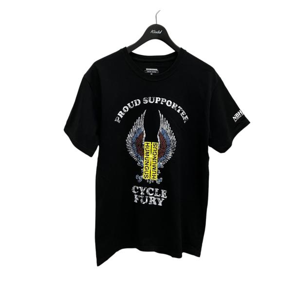 NEIGHBORHOOD ネイバーフッド CYCLE FURY 半袖Tシャツ ブラック サイズ 