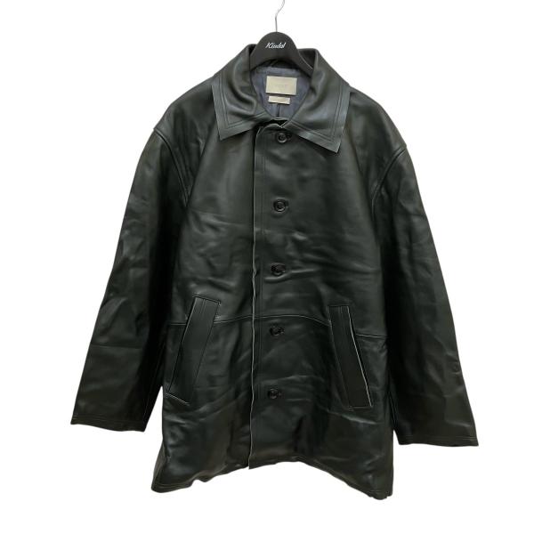 YOAK（ヨーク） YOKE 22AW 20Cut-Off Leather Car Coat YK22AW0401C