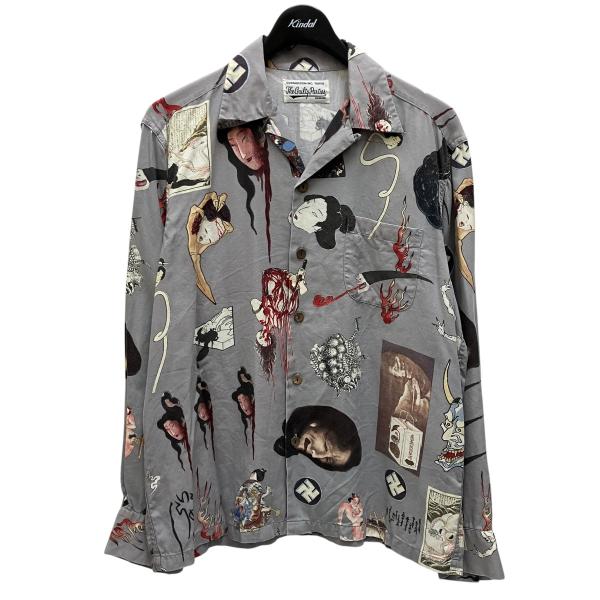 WACKO MARIA ワコマリア 19AW お化け図ハワイアンシャツ