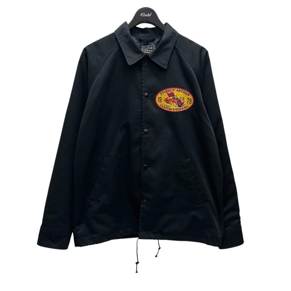 美品　STUDIO D'ARTISAN HEATH コーチジャケット　ボア42 STUDIO D'ARTISAN ステュディオダルチザン刺繍|ボアコーチ