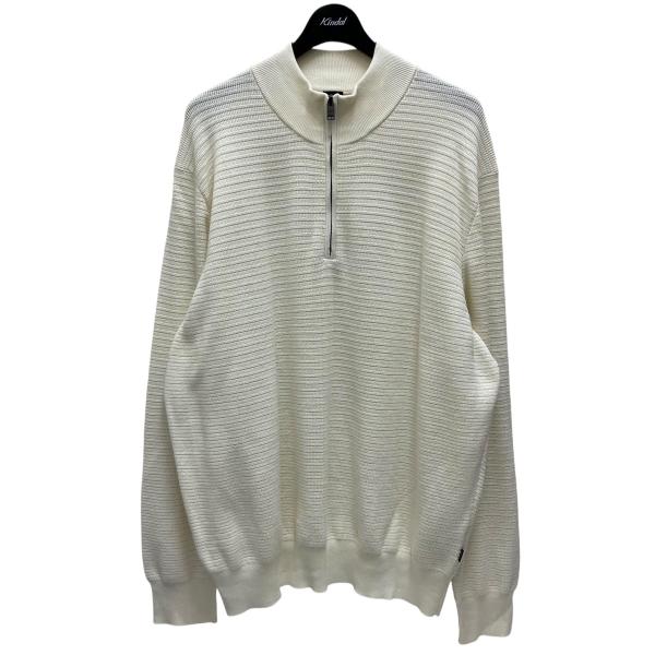 BOSS（HUGO BOSS） 【値下げ】BOSS ハーフジップニット オフホワイト