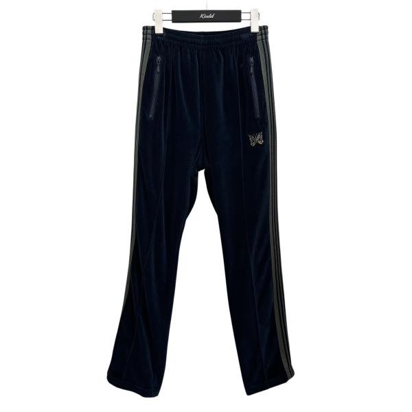Needles フレアベロアトラックパンツ Needles ニードルス ベロア トラックパンツ JO229 Eggplant 21AW