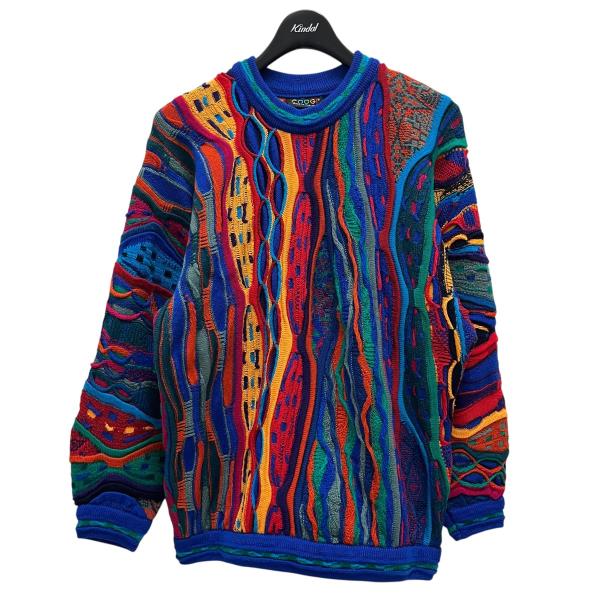 クージー COOGI 3Dニット レッド×ブルー サイズ：S : カインドオル