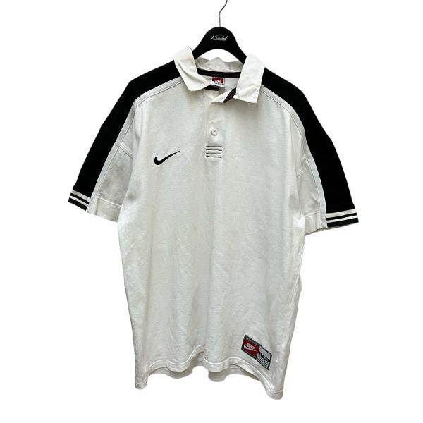 NIKE ナイキ 90-00'sVintage ポロシャツ ホワイト サイズ：L