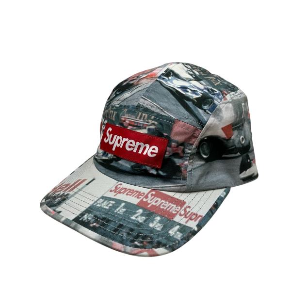 Supreme シュプリーム Grand Prix Camp Cap 総柄 キャップ