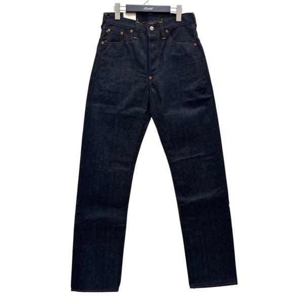 希少 復刻Levi’s 201 リジッド デニムパンツ W28 濃紺 片ポケ Levi's（リーバイス） 【値下げ】LEVI'S 復刻201XX バレンシア工場 98