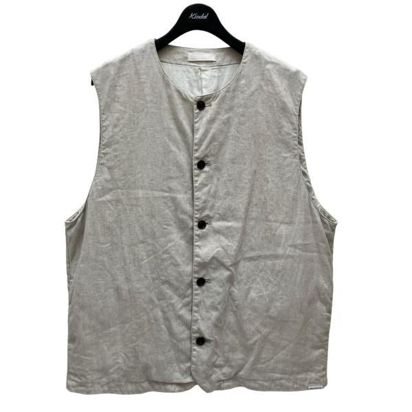 値下げ】CONFECT クルーネックベスト 02221-0033-1 ベージュ サイズ：4