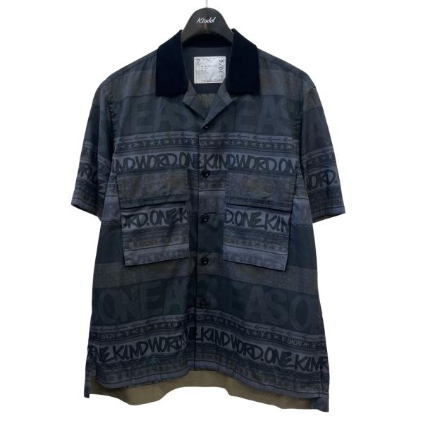 sacai（サカイ） sacai 23SS Eric Haze Bandana Print Shirt 半袖