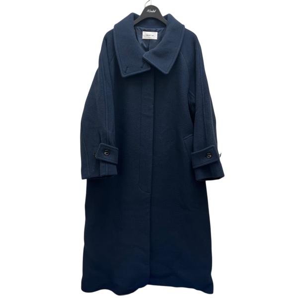 もも☆FRAY I.D タックバルマカンコート ネイビー FRAY I.D（フレイ