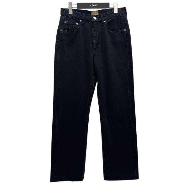 シシクイ SHISHIKUI デニムパンツ ブラック サイズ：26 : カインドオル