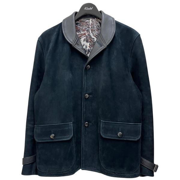 TENDERLOIN（テンダーロイン） ヌバックレザージャケット ブラック