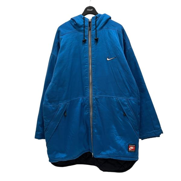 【美品】希少 90's vintage old nike ベンチコート ボア 紺 NIKE（ナイキ） 【値下げ】NIKE 90's vintage ベンチコート ブルー