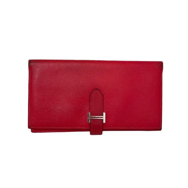 HERMES（エルメス） 長財布 レッド : カインドオルYahoo!店 - 通販