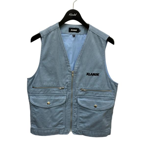 xlargeのベスト XLARGE（エクストラ ラージ） 【値下げ】X-LARGE ベスト ブルー サイズ