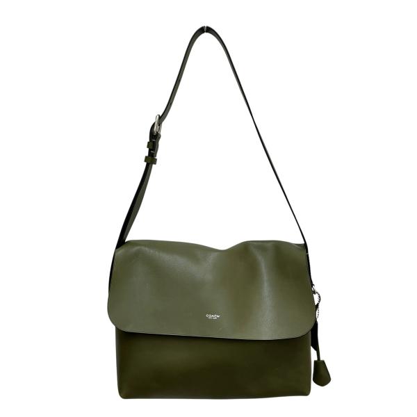 COACH メッセンジャーバッグ レザー　オリーブ COACH（コーチ） ラドローメッセンジャーバッグ ショルダーバッグ