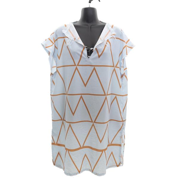 maturely マチュアリー Logogram Print Dress ノースリーブワンピース  