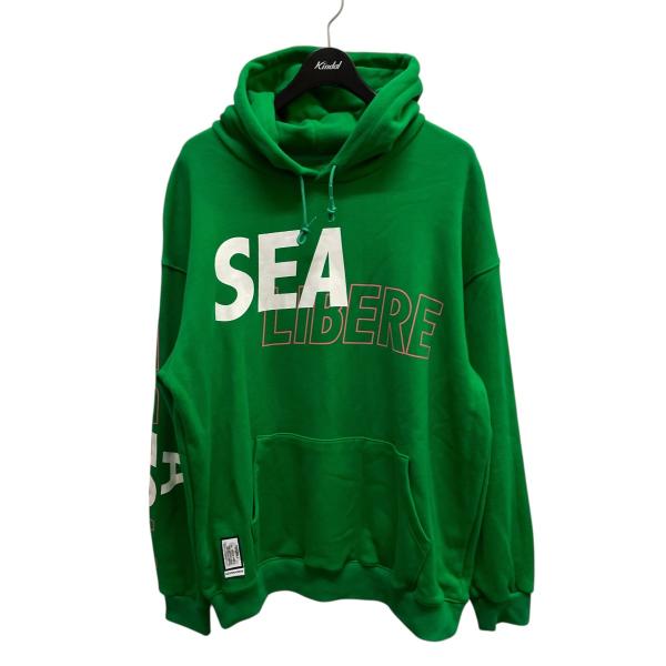 ウィンダンシー×リベーレ　パーカー　L　デニム ウィンダンシー」×「リべーレ」の第2弾 ラッパー・俳優・クリエイター