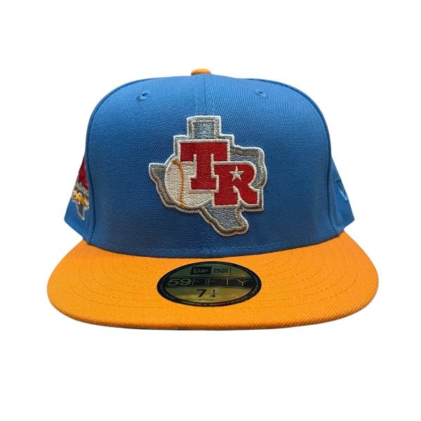 tokyo Indians 刺繍 ネイビーキャップ 7 1/4 - 7 5/8 NEW ERA ニューエラ New Era キャップ ブルー×オレンジ サイズ