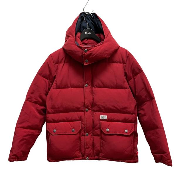 WTAPS ダブルタップス ダウンジャケット 132GWDT-JKM08 レッド サイズ