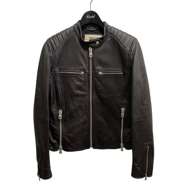 REPLAY ブラックレザージャケット 美品 REPLAY（リプレイ） レザージャケット ブラック サイズ：S