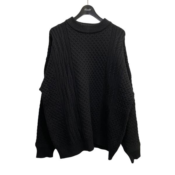 YASHIKI ヤシキ 22AW Tokei Knit ニット YSK-22AW-KN10 ブラック