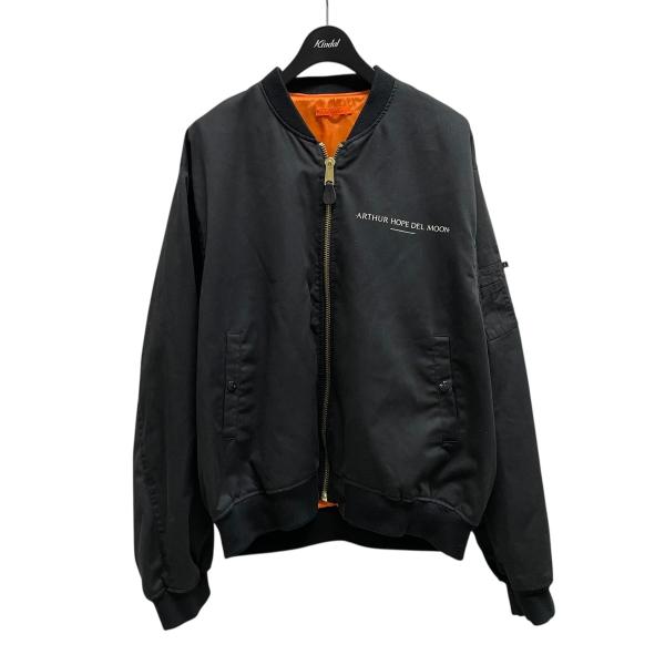 arthur del hope moon 新品未使用 ブルゾン ジャケット XL アーサー ホープ デル ムーン ARTHUr HOPE DEL MOON MA-1ジャケット